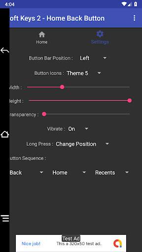 Soft Keys 2 - Home Back Button screenshot 6