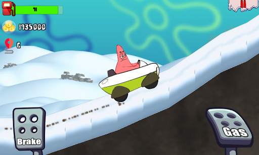 Sponge Kraby Car Hill Racing screenshot 6
