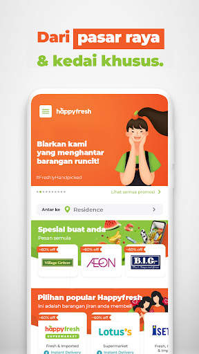 HappyFresh - Grocery Delivery screenshot 2