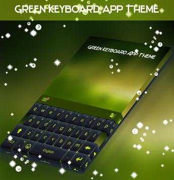 Green Keyboard App Theme screenshot 1