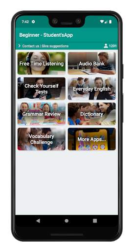 Beginner - Student's App 1 تصوير الشاشة