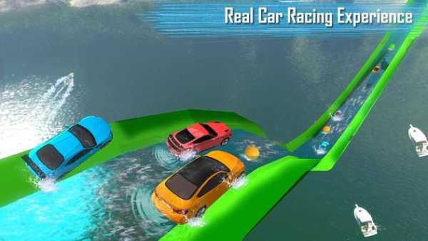 Frozen Slide Race 3D - Car Racing screenshot 7