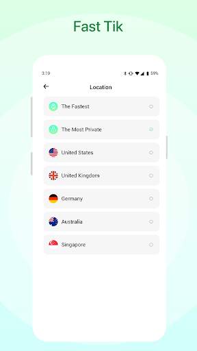 FastTik -Secure unlimited WiFi 4 تصوير الشاشة