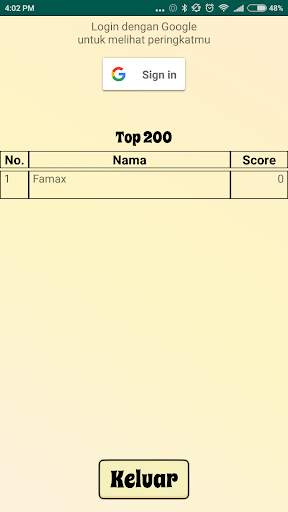 Game Survei Family 100 versi 2 screenshot 5