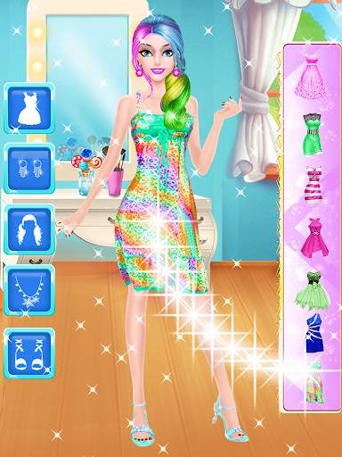 🍭 Candy 👸 Princess 💅 Makeup 💇 Salon screenshot 3