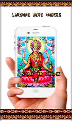 Lakshmi Devi LWP - Shake to Change Theme,Greetings screenshot 3