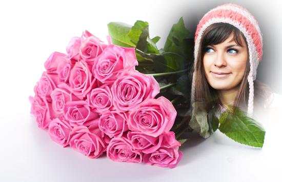 Pink Rose Photo Frames 5 تصوير الشاشة