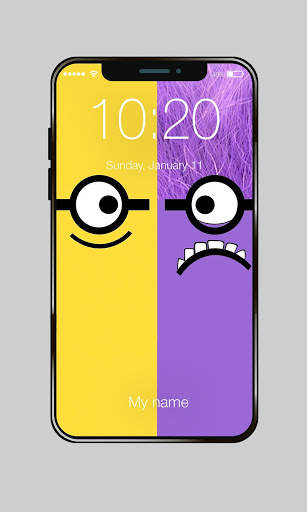 Funny Popular Emoji Love Monkey PIN AppLock screenshot 1