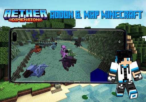 Aether Dimension MOD Minecraft screenshot 2