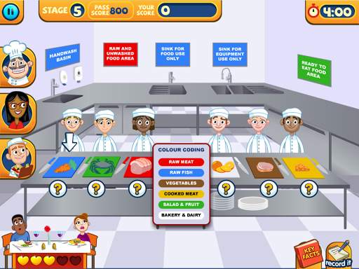 A Game to Train Food Safety screenshot 9
