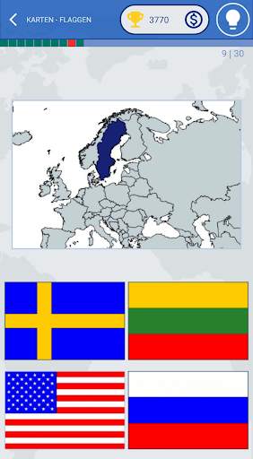 Das Flaggen der Welt - Quiz screenshot 4