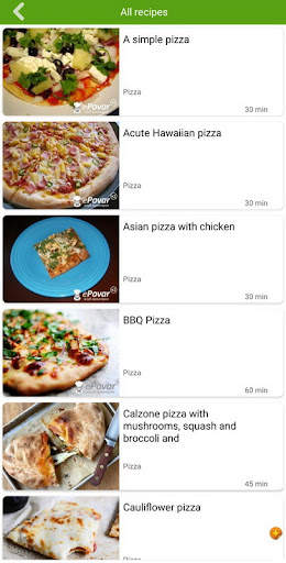 Pizza recipes screenshot 3