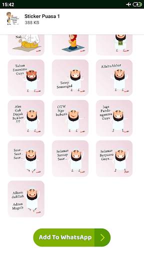 PUASA 2021 Stickers WA WAStickerApps screenshot 5