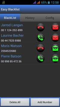 Easy BlackList screenshot 1