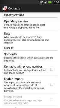 Contacts screenshot 2