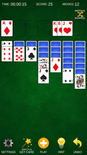 Solitaire - Classic Offline Free Card Game 5 تصوير الشاشة