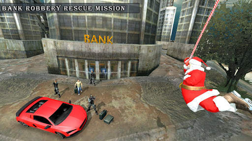 Crime City Simulator Santa Claus Rope Hero screenshot 1