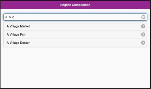English Composition screenshot 4