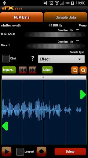 uFXloops Music Studio screenshot 5