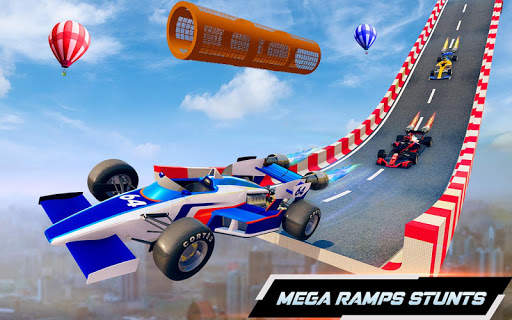 Formula Engine Jet Car Stunts: Rocket Cars Games 1 تصوير الشاشة