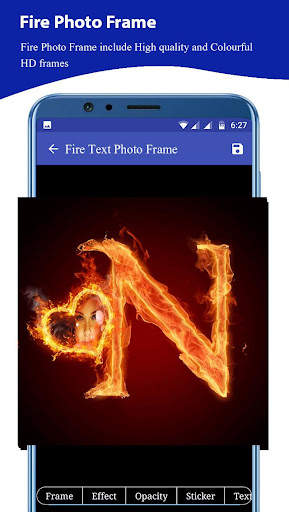 Fire Text Photo Editor screenshot 6