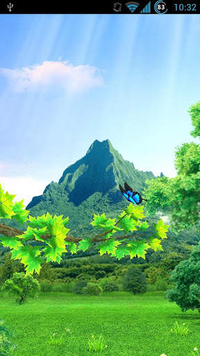 Live Wallpaper - 3D Sakura Seasons screenshot 4