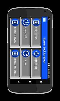 Screen lock & reboot widget screenshot 3