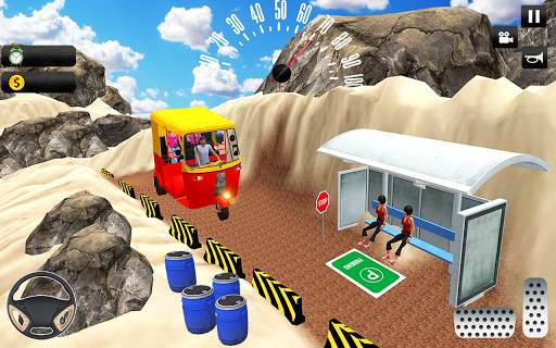 New Tuk Tuk Auto Rickshaw Driver 2020 🛺 Taxi game screenshot 1