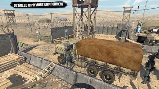 USA Army Truck Drive Simulator screenshot 4