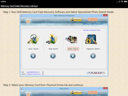 Memory Card Data Recovery Help screenshot 10