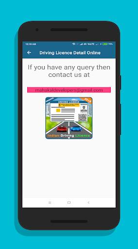 Driving Licence Details Online 2018 screenshot 4