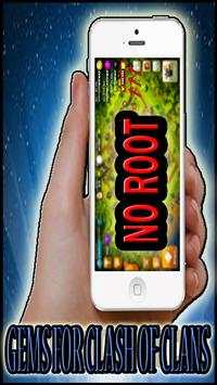 Free gems for clash of clans [ No Root ] prank screenshot 3