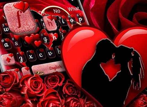 Valentine's Day Love Keyboard Theme screenshot 4