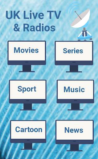 UK live TV and Radios 1 تصوير الشاشة