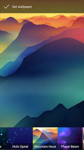 Mountain Haze Live Wallpaper screenshot 10