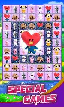 Puzzle BT21 legend match three screenshot 1