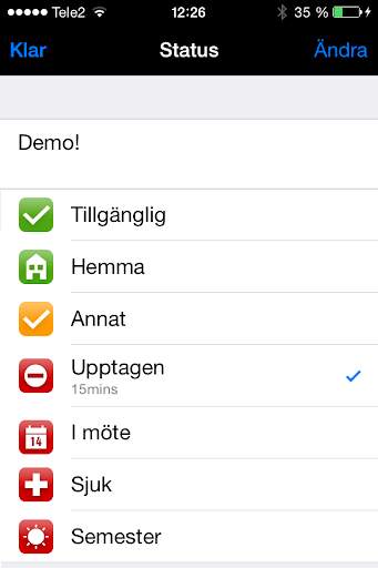 Mobil växel - UC 1000 screenshot 2