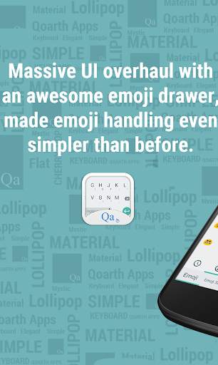 Material White for TouchPal screenshot 2