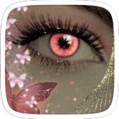 Pink Love Eye Theme 1.0.0