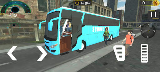 Bus Simulator- Local City Coach Driving Games screenshot 1