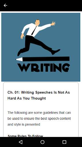 Speech Writing Skills screenshot 3