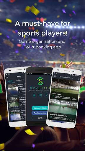 Sportify App screenshot 1