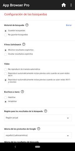 App Browser Pro screenshot 1