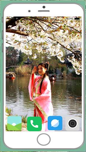 Chinese Girl Full HD Wallpaper screenshot 9