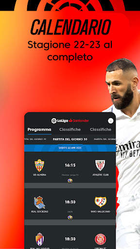 La Liga App ufficiale calcio screenshot 2