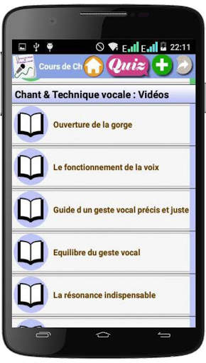 Cours de Chant et de Technique vocale screenshot 3