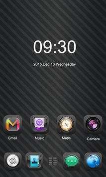 Dark  GO Launcher Theme screenshot 3