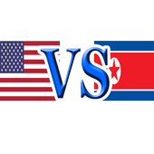 USA Vs North  Korea icon