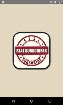 Real Subscriber - For Youtube Channel screenshot 5