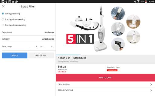 Kogan.com Shopping स्क्रीनशॉट 12